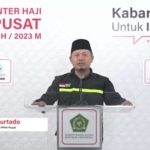 Dodo Murtado, Kordinator MCH PPIH Pusat, saat menyampaikan siaran persnya.