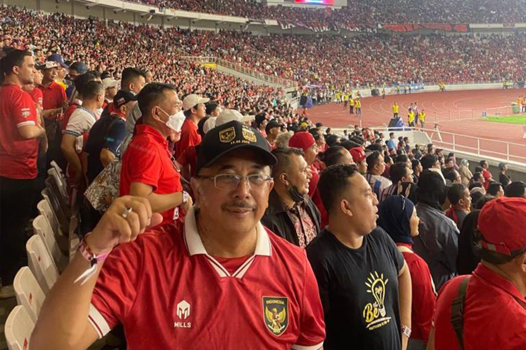 Bersama penonton asal Balikpapan.