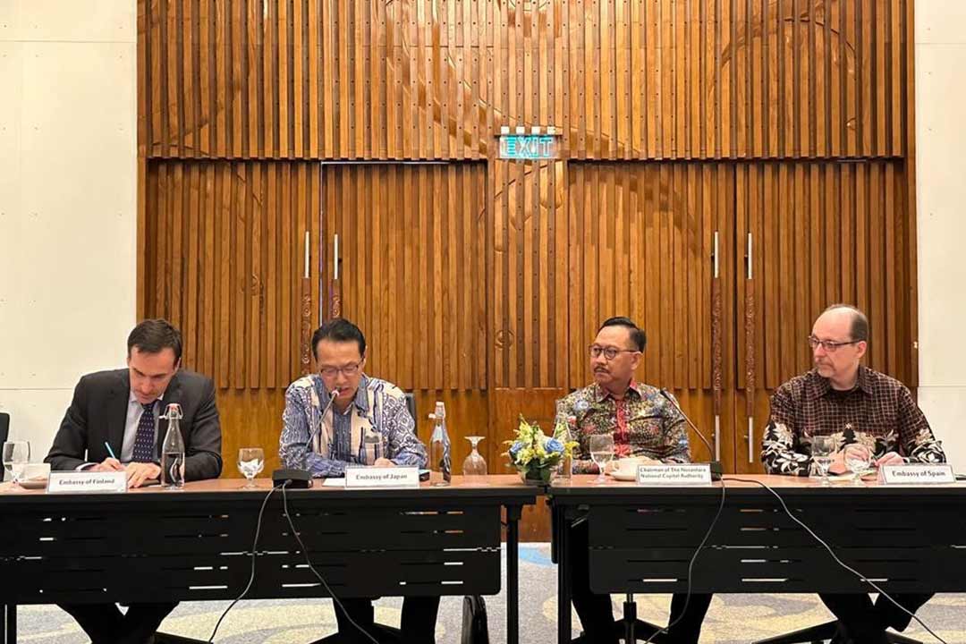 Pertemuan kemitraan “OIKN Forest City Partnership Support Facility,” pada Jumat (16/06/2023).