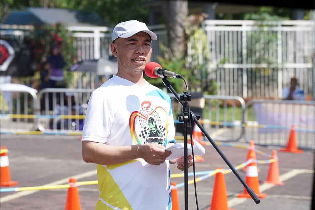 Ketua DPRD Batu Asmadi mengapresiasi kejuaraan Pushbike