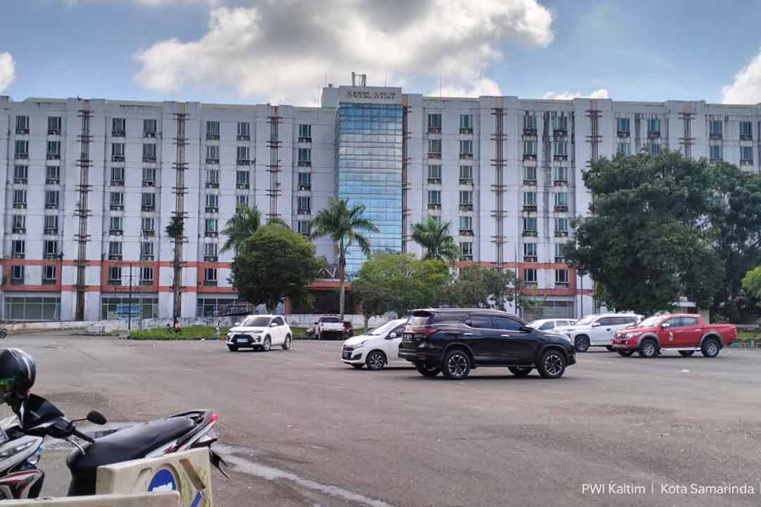 Hotel atlet di komplek GOR Kadrie Oening Sempaja even