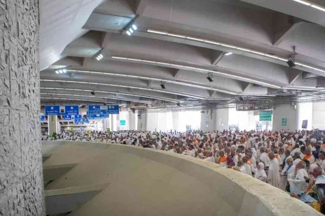 Suasana di Jamarat Mina