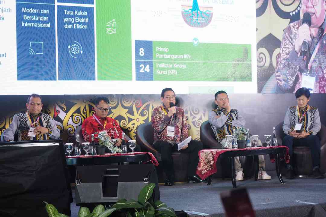 Focus Group Discussion terkait “Peran Strategis Hulu Migas dalam Menunjang IKN” di Forum Kapasitas Nasional III 2023 Area Kalimantan-Sulawesi di Hotel Novotel Balikpapan pada Selasa (04/07/2023).