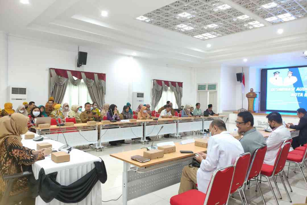 Diseminasi Audit Kasus Stunting Tahun 2023 oleh Dinas Pemberdayaan Perempuan dan Keluarga Berencana (DPPKB) di Rumah Jabatan Walikota Bontang Senin, (11/7/2023).