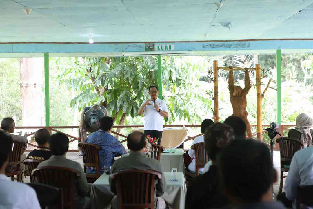Pemaparan Kepala Otorita IKN Bambang Susantono.