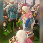 Jamaah kloter BPN-05 saat di bandara King Abdul Aziz Jeddah.