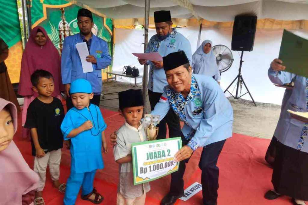 Santri TK/TPA Unit 032 - Al-Falah berhasil menyabet juara di Festival Anak Soleh Indonesia (FASI) Kota Bontang XII
