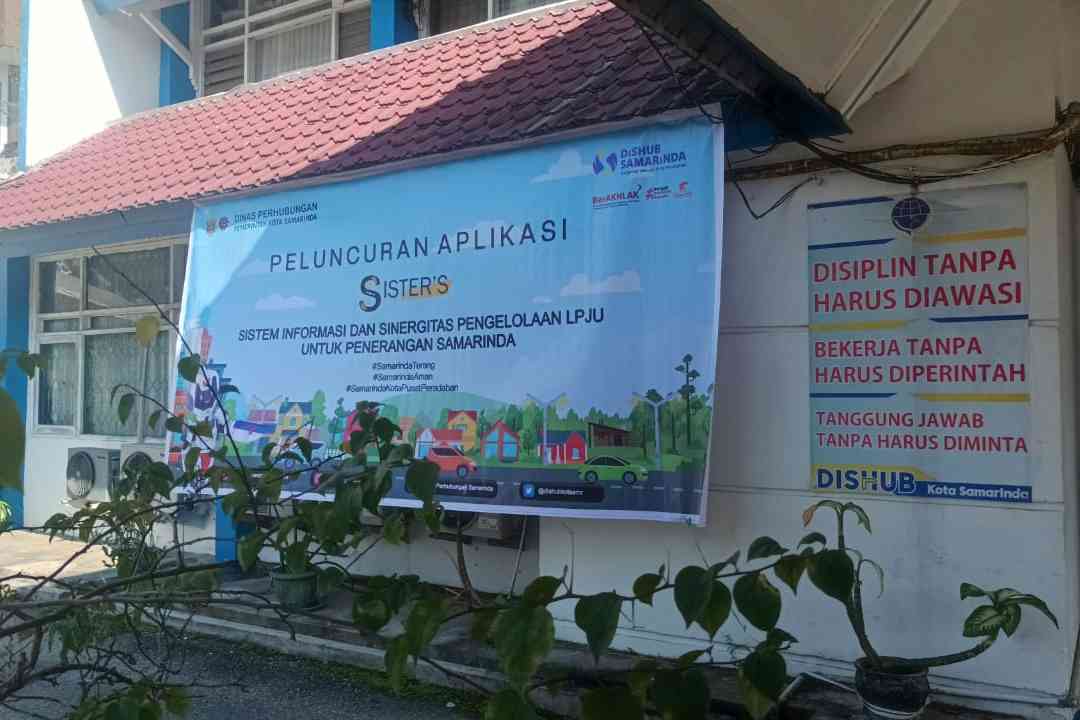 Peluncuran Aplikasi Sister's dari Dishub Untuk Penerangan Jalan Umum. Senin (24/07/2023)