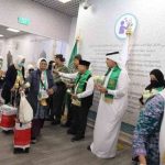Jamaah haji saat tiba di Madinah