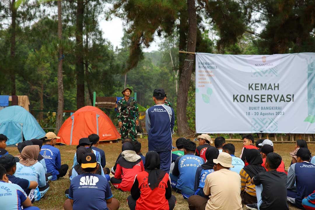 Kemah Konservasi pada 18-20 Agustus 2023 di Kawasan Bukit Bangkirai, Samboja, Kutai Kartanegara