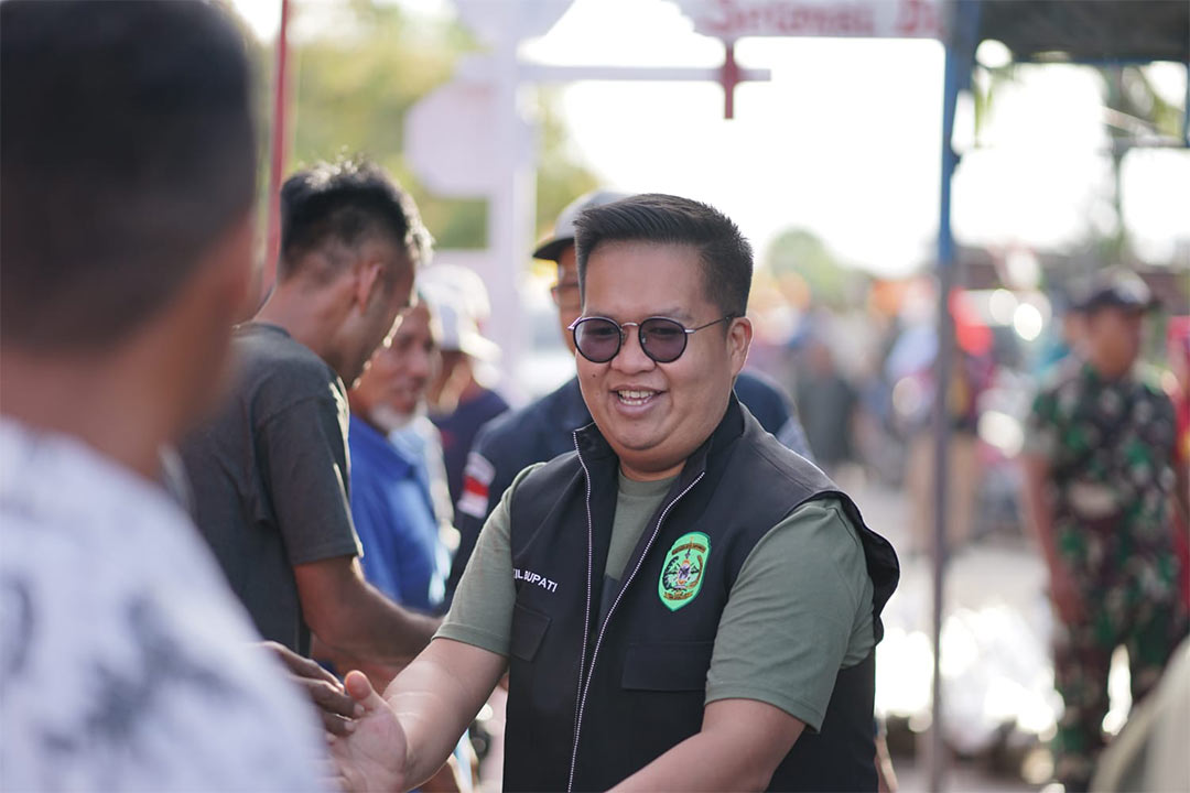 Wakil Bupati Kukar Rendi Solihin Saat Menyambangi Masyarakat Pesisir