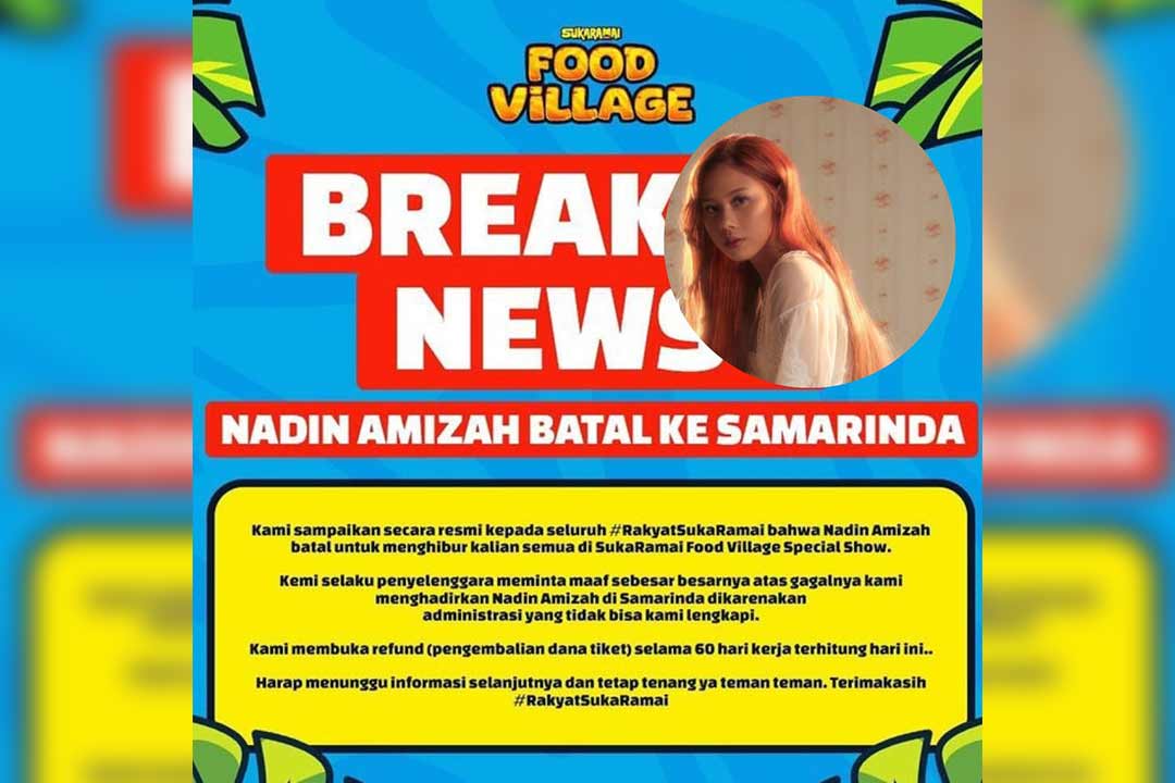 Postingan dari Instagram Sukaramai Festival Food Village dan Foto Nadin Hamizah.