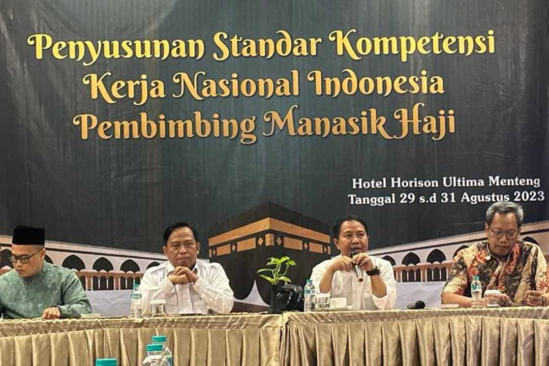 Penyusunan SKKNI Pembimbing Manasik Haji.