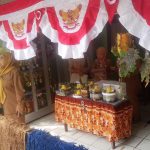 Nurkhayatun, Kepala SDN 009 Samarinda Ilir saat membuka lomba tumpeng.