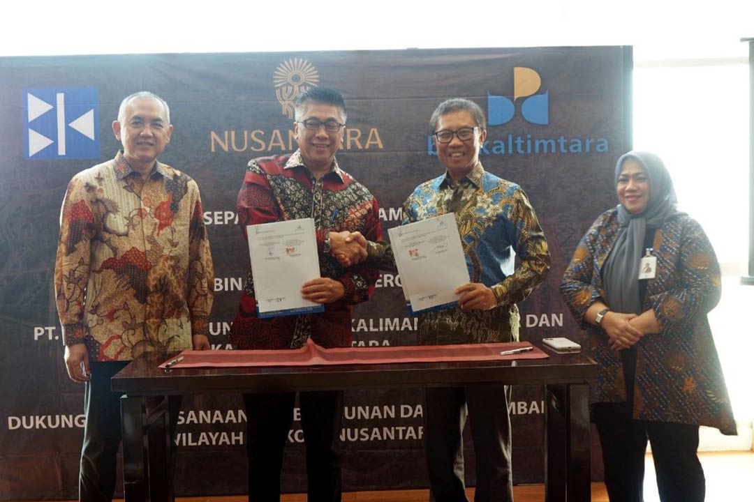 Penandatanganan Kesepakatan Kerja Sama antara PT Bina Karya dan PT Bank Pembangunan Daerah Kalimantan Timur dan Kalimantan Utara
