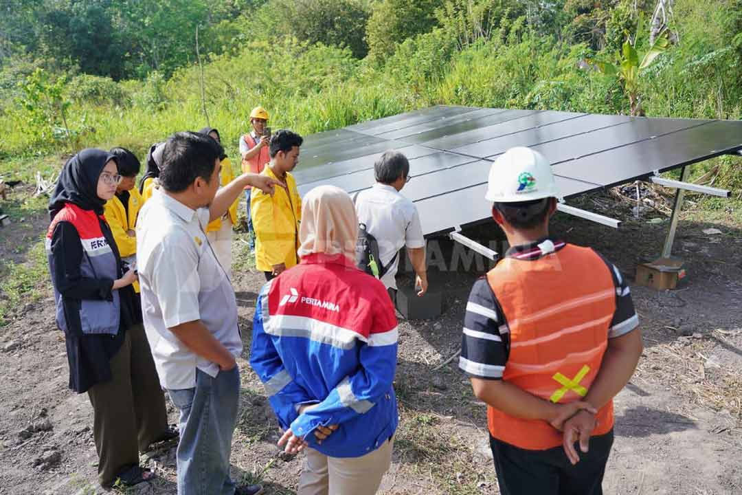Energi Sinar Matahari untuk mendukung pertanian.