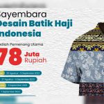 Desain Batik Haji Indonesia 1445 H Disayembarakan