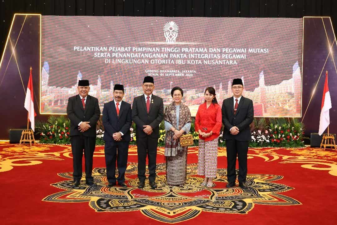 Pelantikan Pejabat Pimpinan Tinggi Pratama di Lingkungan Otorita IKN