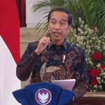 Presiden Joko Widodo saat memberikan sambutan pada pembukaan Kongres PWI ke-XXV di Istana Negara Jakarta.