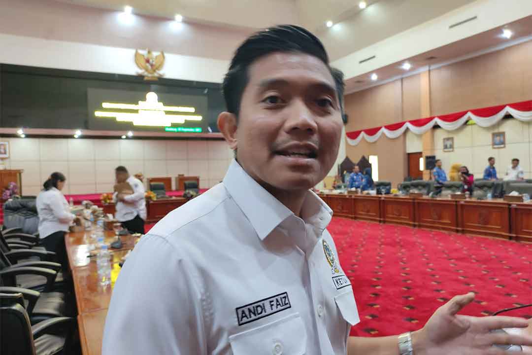 Ketua DPRD Kota Bontang Andi Faizal