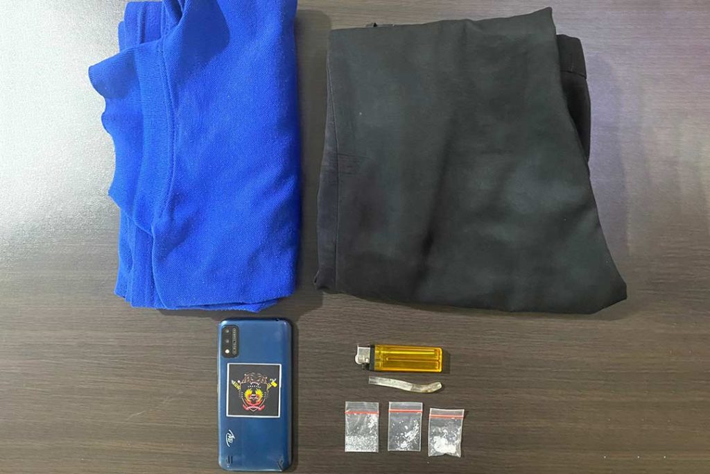 Barang bukti yang berhasil diamankan Polres Bontang dari tersangka
