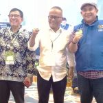 Kandidat Calon Ketua Umum PWI Pusat dari kiri Hendry Ch Bangun, Atal S. Depari, dan Zulmansyah Sekedang.