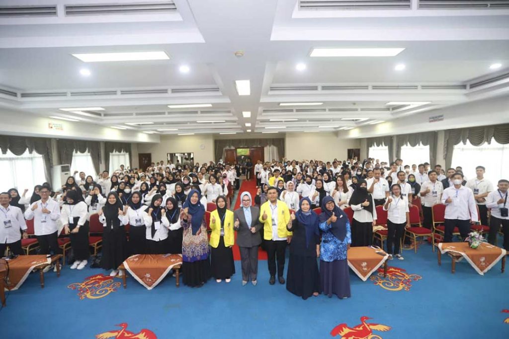 Wakil Walikota Bontang Bersama Mahasiswa Baru Pokjar Universitas Terbuka, Sabtu (16/9/2023).