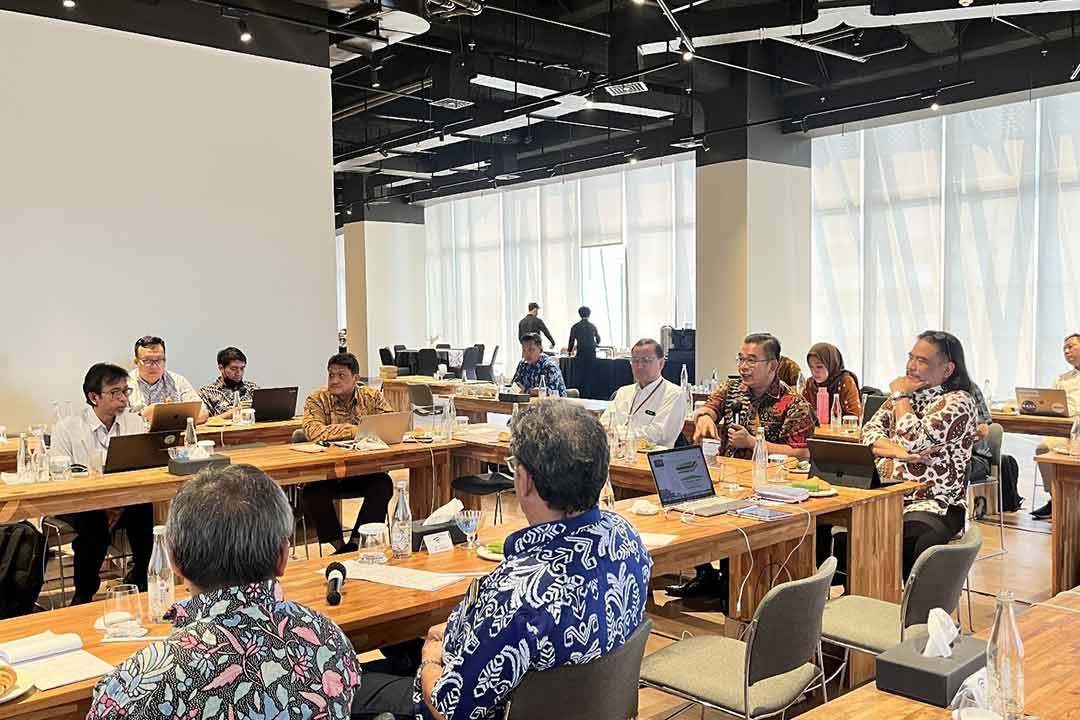 Diskusi inisiasi Program Riset Kolaborasi Nusantara yang diselenggarakan pada Jumat (1/9/2023), di Hotel Alila, Jakarta Selatan.