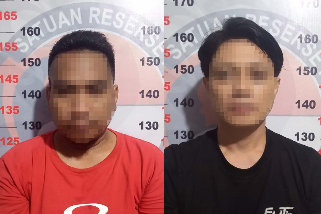 Pelaku ZA (34) dan S (32) berhasil diamankan Polres Bontang, Senin (4/9/2023)