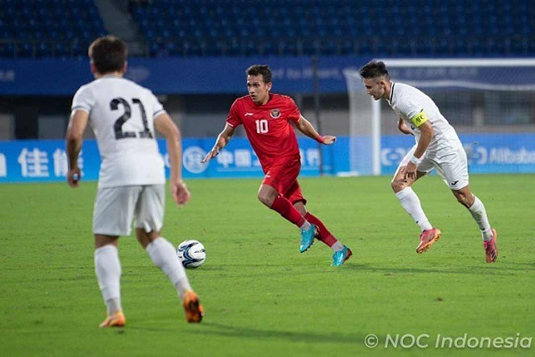 Egy Maulana Vikri saat pertandingan (Kredit Foto: NOC Indonesia/Naif Al’As)