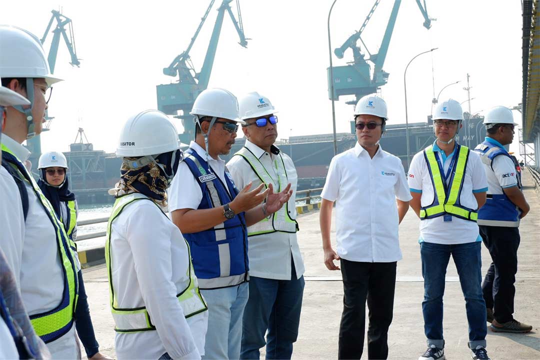 PT Krakatau Bandar Samudera (KBS) akan bangun dermaga logistik di Ibu Kota Nusantara (IKN)