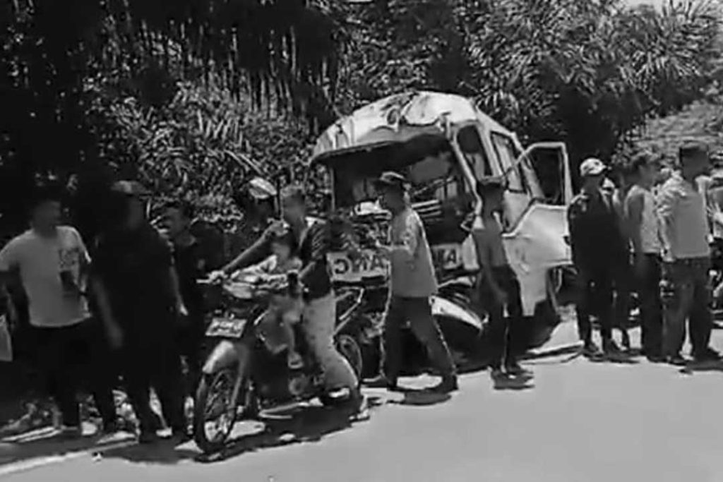 Pasca kecelakaan Insiden Ambulance vs Truk Tangki di Balai Raja , Selasa, 19 September 2023