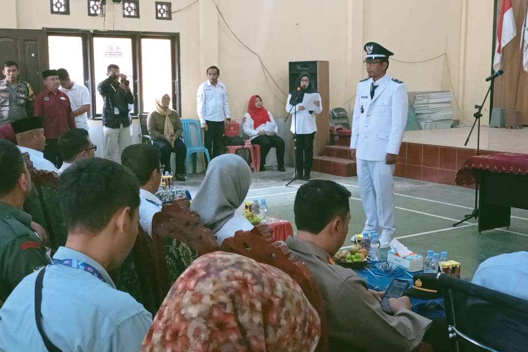 Pelantikan Kades Purwajaya periode 2019-2025