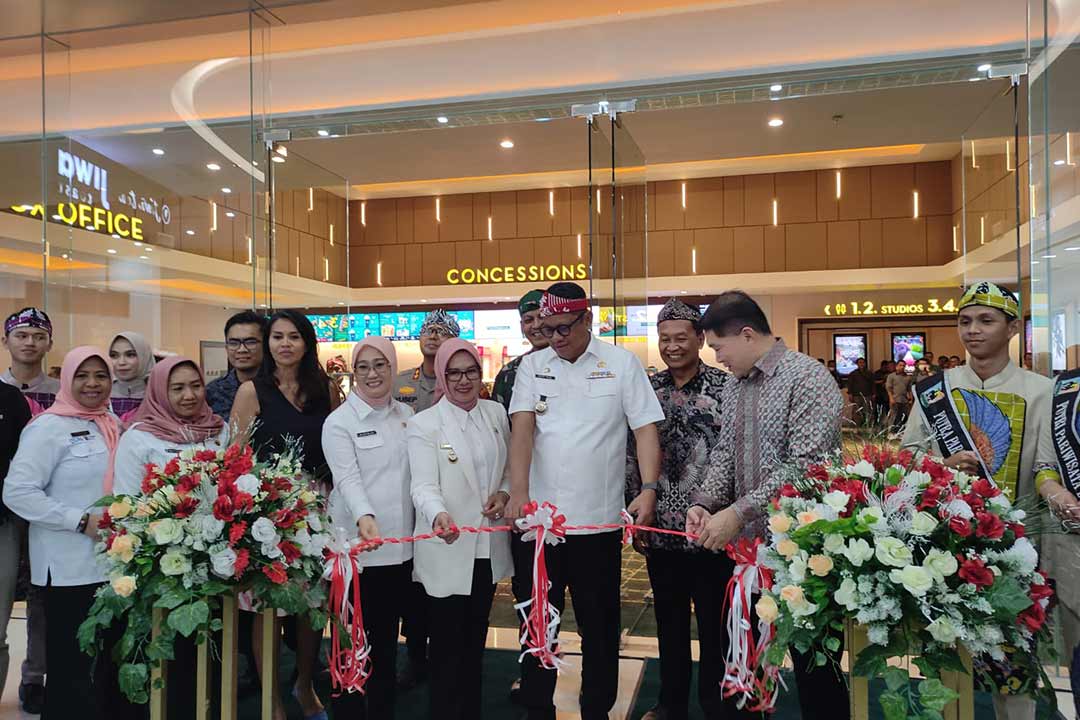 Peresmian Bioskop Cinema XXI di Bontang Citimall (BCM) oleh Walikota Bontang dan jajarannya, Rabu (11/10/2023)