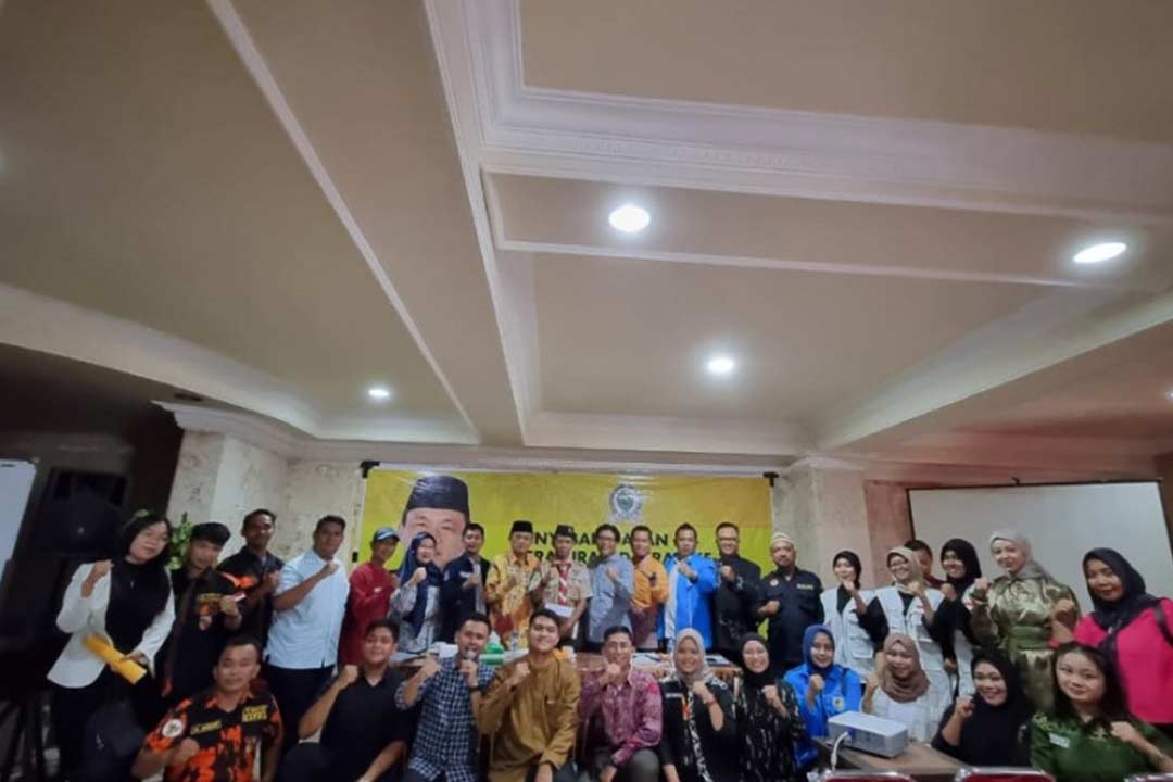 Sosialisasi Penyebarluasan Perda No 8 tahun 2022 Tentang Kepemudaan oleh Anggota komisi I DPRD Kaltim Kaharuddin Jaffar.