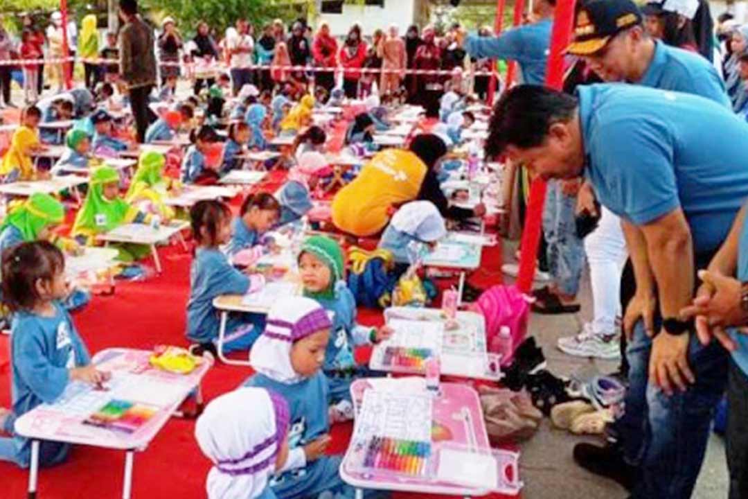 Pekan Keselamatan Jalan 2023 Dimeriahkan Lomba Mewarnai