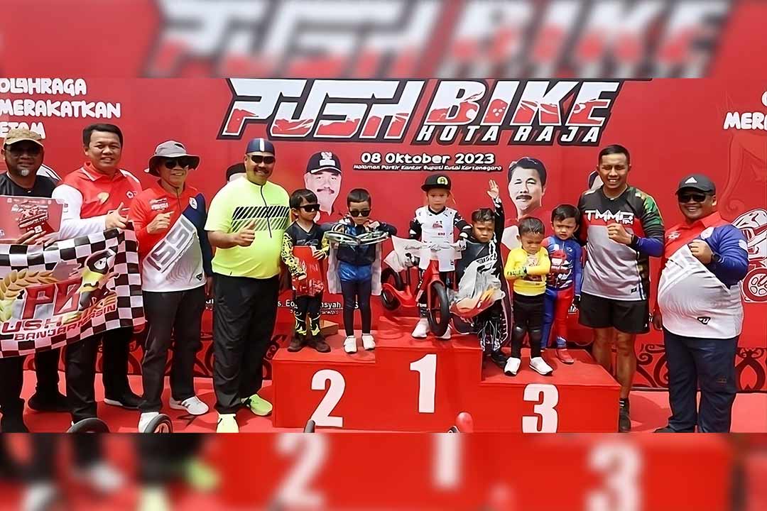 Bupati Minta Giatkan Olahraga Push Bike Di Kukar