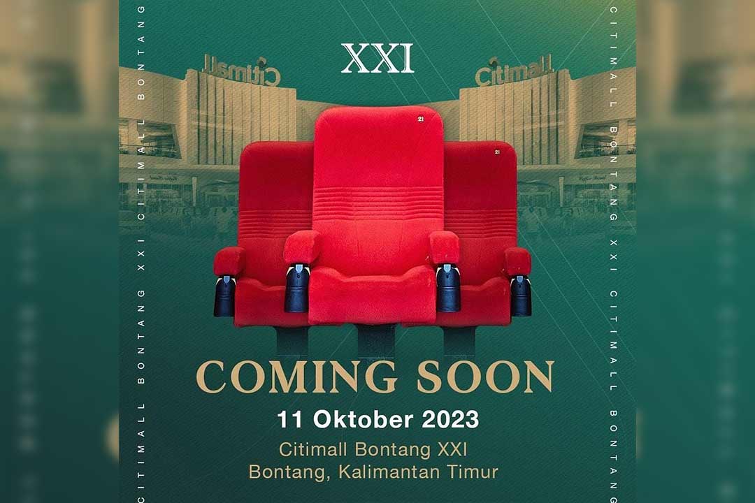 Akhirnya Bontang Ada Bioskop! Cinema XXI Gelar Grand Opening 11 Oktober 2023