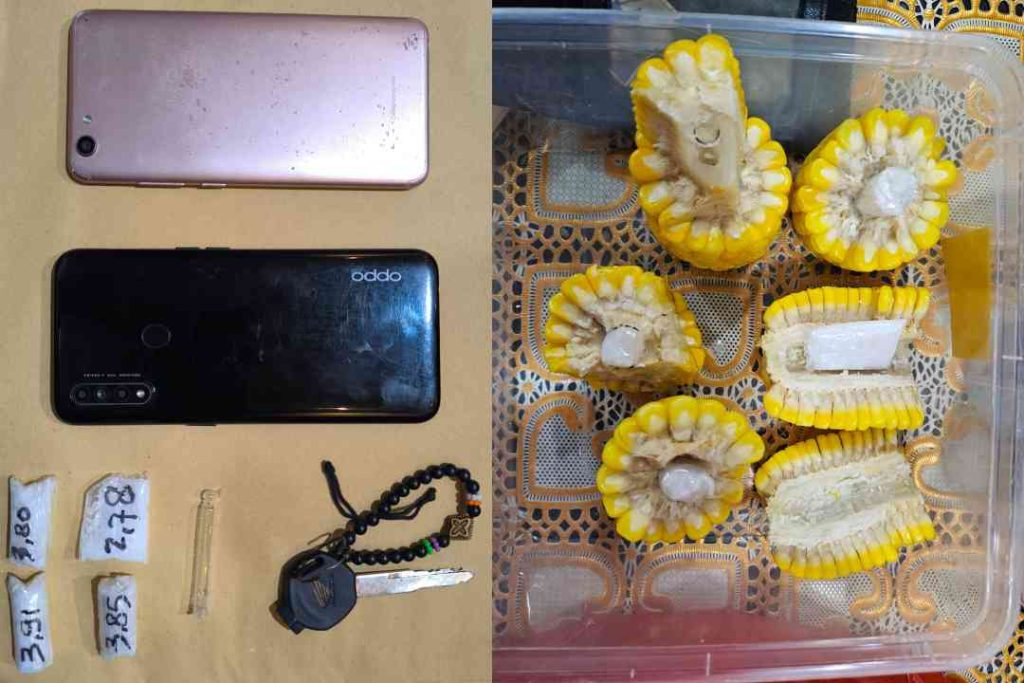 Barang bukti yang berhasil diamankan