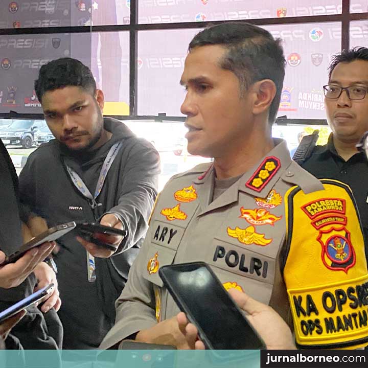 Kapolreta Samarinda, Kombes Pol. Ary Fadly. (Jalia/Jurnalborneo)