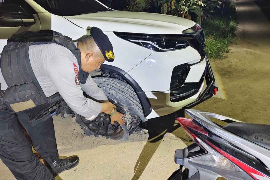 Kendaraan yang berhasil diamankan dari pelaku