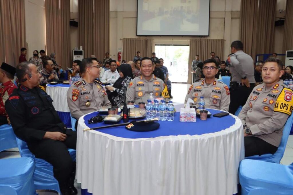 Kapolres Ketapang AKBP Setiadi saat berada di Aula Kantor Wilayah Direktorat Jenderal Pembendaharaan Kalbar