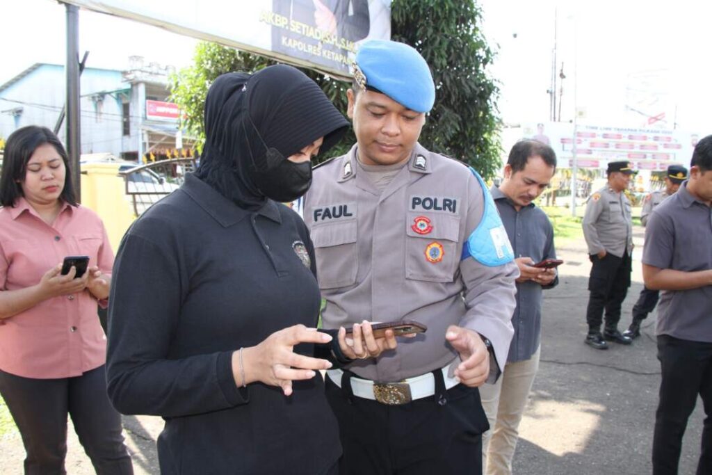 Polisi Wanita (Polwan) juga diperiksa oleh Propam Polres Ketapang terkait Pinjol dan Judol - Istimewa
