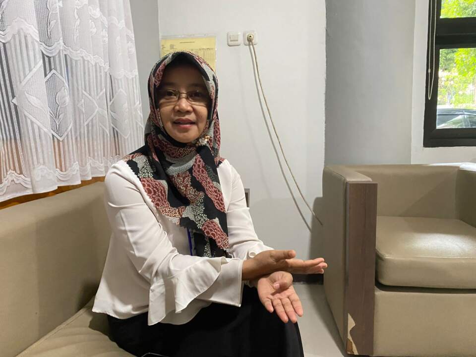 Kepala Bidang Kesehatan Hewan DPKH Kaltim, drh. Diah Anggraini