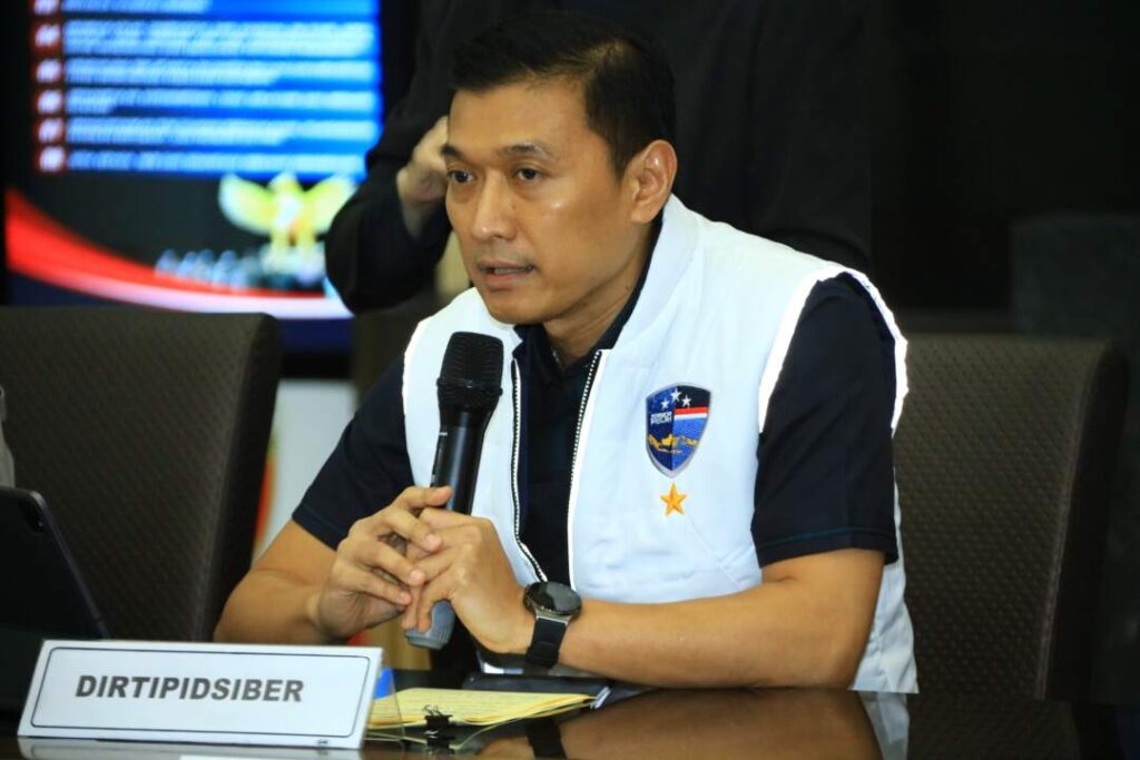 Direktur Tindak Pidana Siber Bareskrim Polri Brigjen. Pol. Himawan Bayu Aji