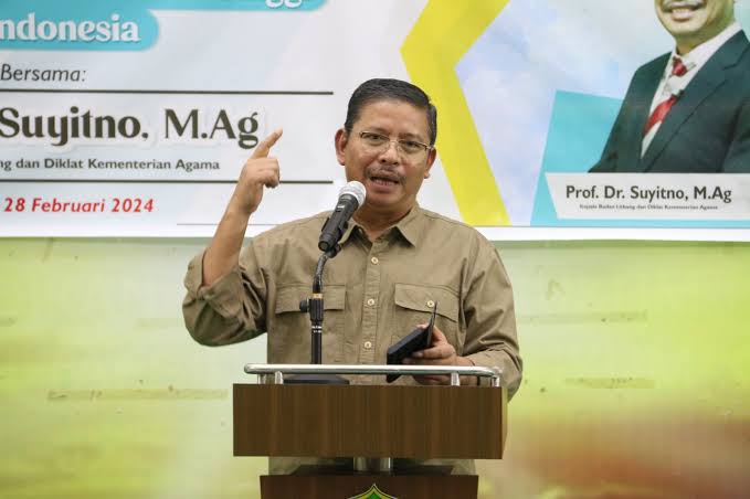 Direktur Jenderal Pendidikan Islam, Prof. Dr. Suyitno M.Ag.