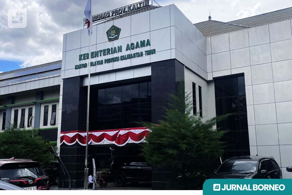 Kantor Kemenag Kaltim di Jalan Basuki Rahmat, Samarinda kota (Jalia/jurnalborneo)
