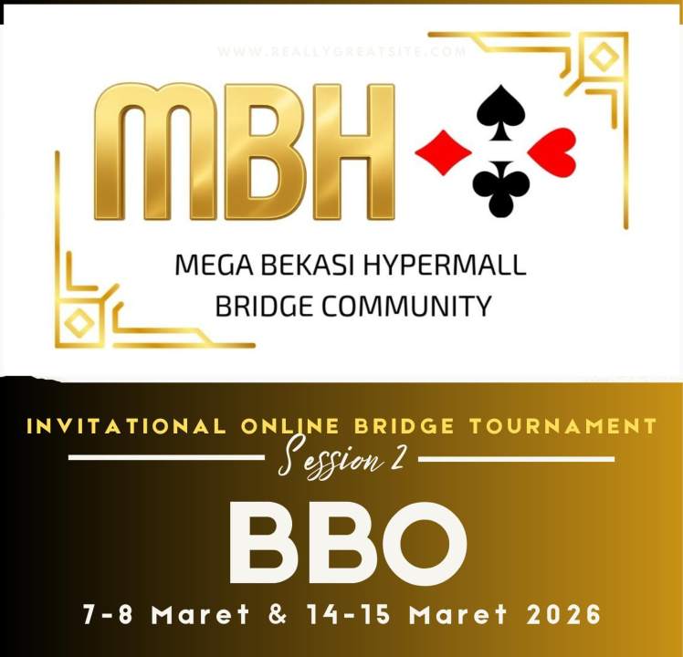 Djarum Black Juara Penyisihan Ernst Gultom Invitational Online Bridge Tournament