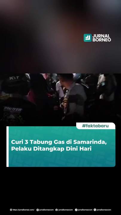 Seorang pelaku pencurian berhasil ditangkap warga setelah nekat menggondol tiga buah tabung gas pada