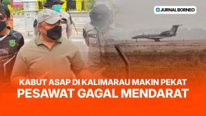 Kabut Asap Ganggu Penerbangan di Kalimarau, Batik Air Gagal Mendarat